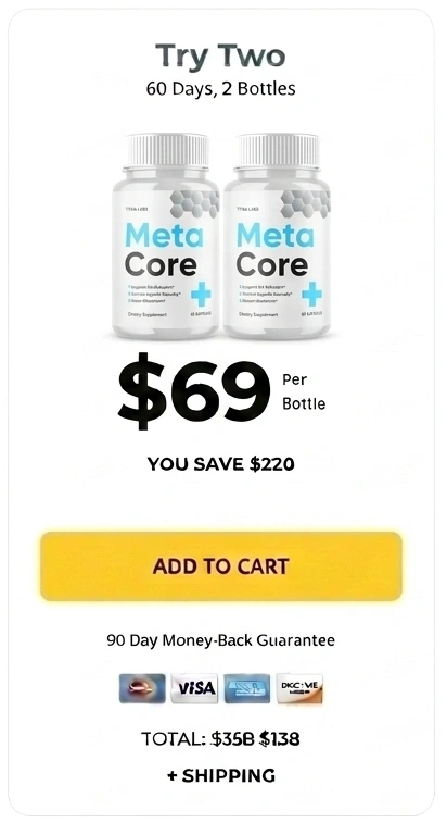 MetaCore   2 Bottle